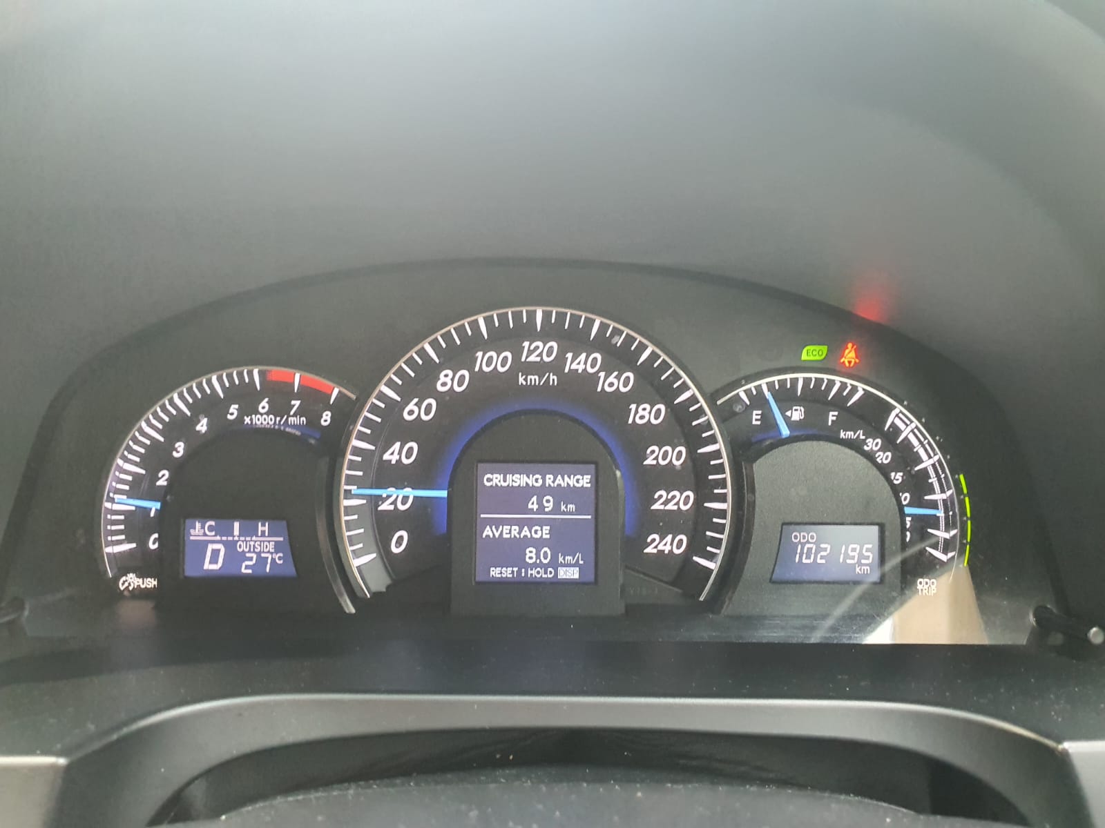 TOYOTA CAMRY 2.5L V AT 2013