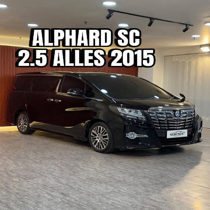 Toyota Alphard 2.4L S Automatic 2015