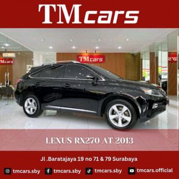 Lexus RX 2.7L 270 Automatic 2013