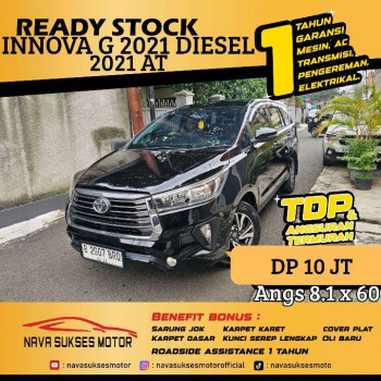 Toyota Innova 2.4L G Diesel Automatic 2021