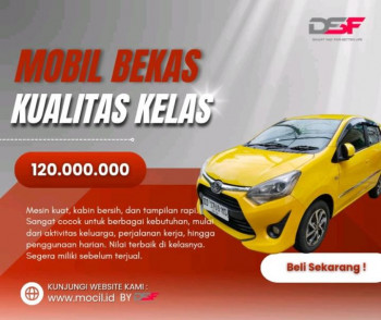 Toyota Agya 1.2L G Manual 2019