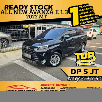 Toyota Avanza 1.3L E Manual 2022
