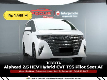 Toyota Alphard 2.5L HEV Automatic 2024