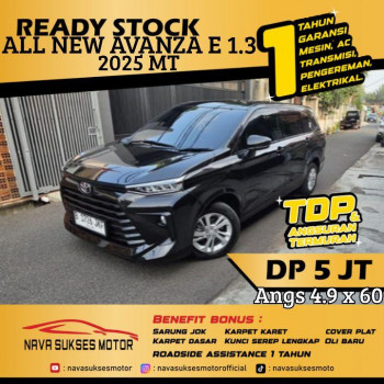 Toyota Avanza 1.3L E Manual 2025