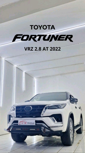 Toyota Fortuner 2.8L VRZ 4x2 Diesel Automatic 2022