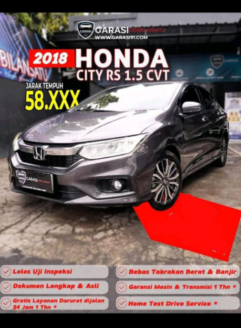 Honda City 1.5L E Automatic 2018