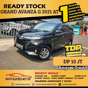 Toyota Avanza 1.3L G Automatic 2021