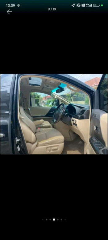 Toyota Alphard 2.4L G Automatic 2014