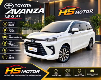 Toyota Avanza 1.5L G Automatic 2023