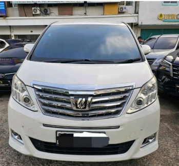 Toyota Alphard 2.4L X Automatic 2012