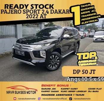 Mitsubishi Pajero Sport 2.4L Dakar 4x2 Automatic 2022