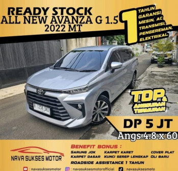 Toyota Avanza 1.5L G Manual 2022