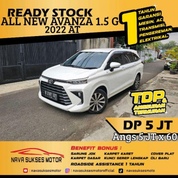 Toyota Avanza 1.5L G Automatic 2022