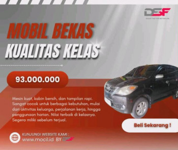 Toyota Avanza 1.3L G Manual 2010