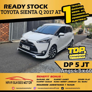 Toyota Sienta 1.5L Q Automatic 2017