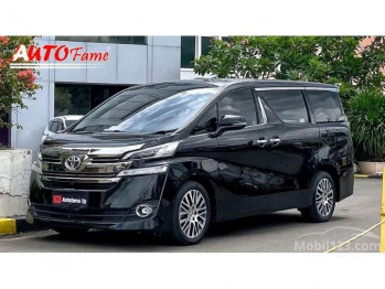 Toyota Vellfire 2.5L G Automatic 2017