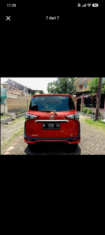 Toyota Sienta 1.5L Q Automatic 2016