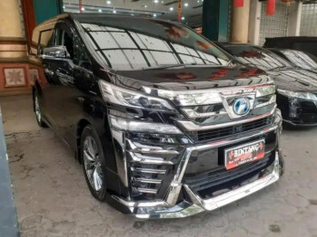 Toyota Vellfire 2.5L G Automatic 2017