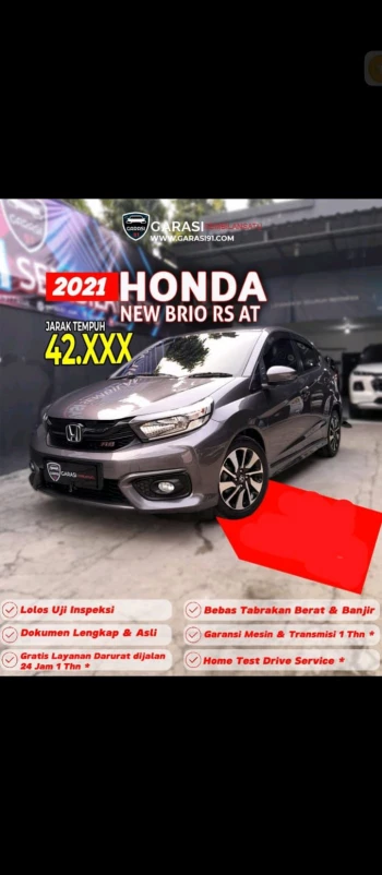 Honda Brio 1.2L RS Automatic 2021