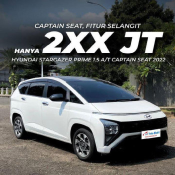 Hyundai Stargazer 1.5L Prime AT Capt. Seat Automatic 2022