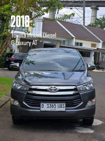Toyota Innova 2.4L G Diesel Automatic 2018