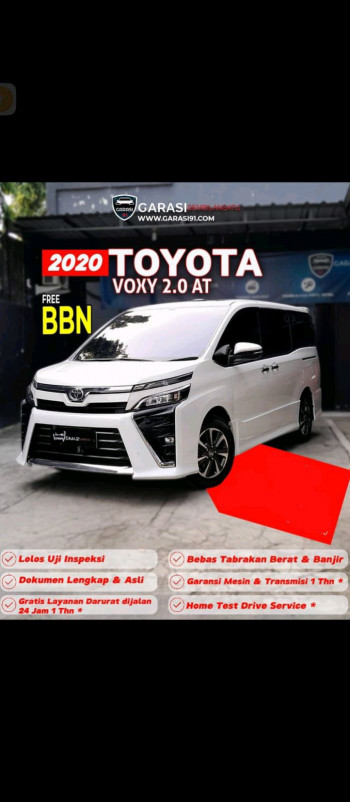 Toyota Voxy 2.0L Automatic 2020