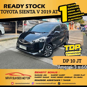 Toyota Sienta 1.5L V Automatic 2019