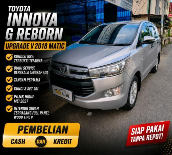 Toyota Innova 2.0L G Bensin Automatic 2018