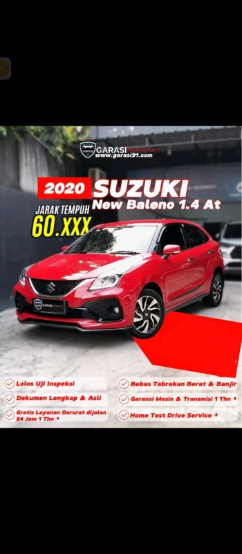 Suzuki Baleno 1.4L Hatchback Automatic 2020