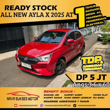 Daihatsu Ayla 1.0L X Automatic 2025