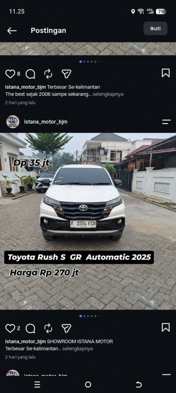Toyota Rush 1.5L GR Sport Automatic 2025