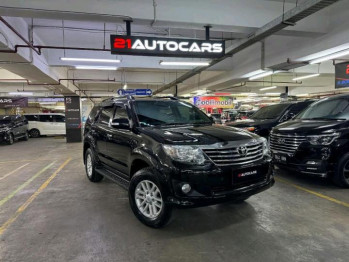 Toyota Fortuner 2.7L G Lux Bensin Automatic 2013