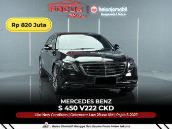 Mercedes-Benz S-Class S450 Automatic 2019